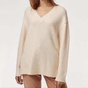 Aritzia Wilfred Free Merian Sweater Long